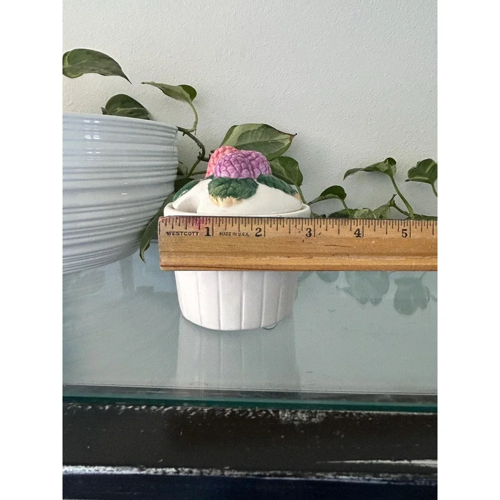 Vintage Lefton Raspberry Jam Jar